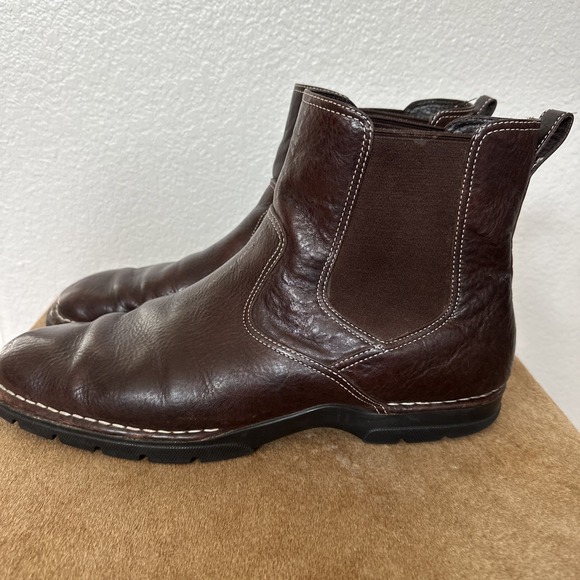 Cole Haan Chelsea Boots C06531 43 Brown Men's Size 13 M Slip On Bootsz Wore 2x - Picture 1 of 7
